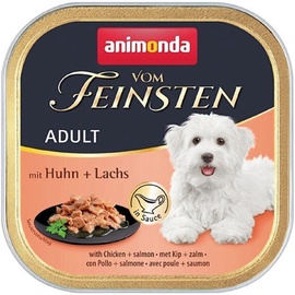 Mitrā barība (konservi) suņiem Animonda Vom Feinsten Chicken & Salmon, vistas gaļa/lasis, 0.15 kg