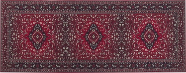 Ковровая дорожка Beliani Vadkadam, белый/черный/красный, 200 см x 80 см