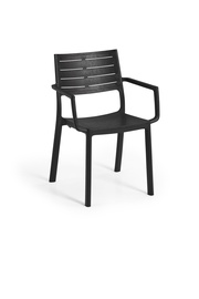 Садовый стул Keter, черный, 60 см x 53 см x 81 см