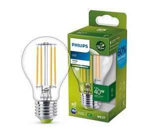 LED lamp Philips 929003066401, LED, E27, 40 W, 485 lm, valge