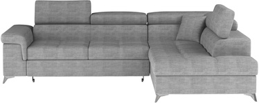 Stūra dīvāns Eridano Manhattan 03, pelēka, 202 x 275 cm x 88 cm