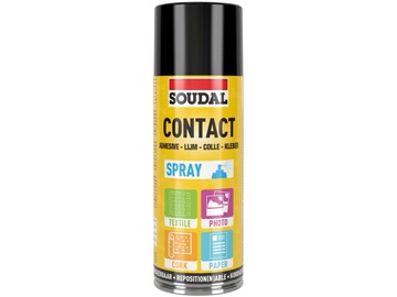 Līme izsmidzināma Soudal, 0.3 l, caurspīdīga