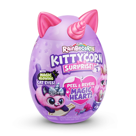 Mīkstā rotaļlieta Rainbocorns Kittycorn, 7 series