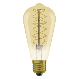 Лампочка Osram LED, ST64, теплый белый, E27, 7 Вт, 600 лм