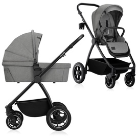 Универсальная коляска Lionelo Meril 2in1, серый