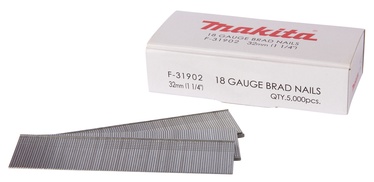Гвозди для отделочных досок Makita 18GA F-31896, 32 мм x 1.2 мм
