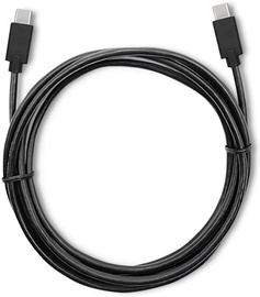 Кабель Qoltec USB-C - USB-C USB-C, USB-C, 2 м, черный