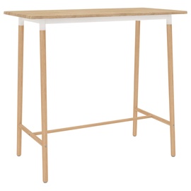 Baarilaud VLX, hele pruun, 120 cm x 60 cm x 105 cm
