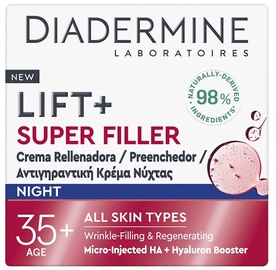 Nakts krēms Diadermine Lift + Super Filler, 50 ml, sievietēm