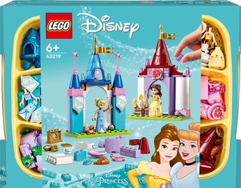 Konstruktors LEGO®​ │ Disney Disney Princess radošās pilis 43219, 140 gab.