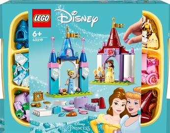 Konstruktorius LEGO®​ │ Disney „Disney Princess“ kūrybiškos pilys​​ 43219, 140 vnt.