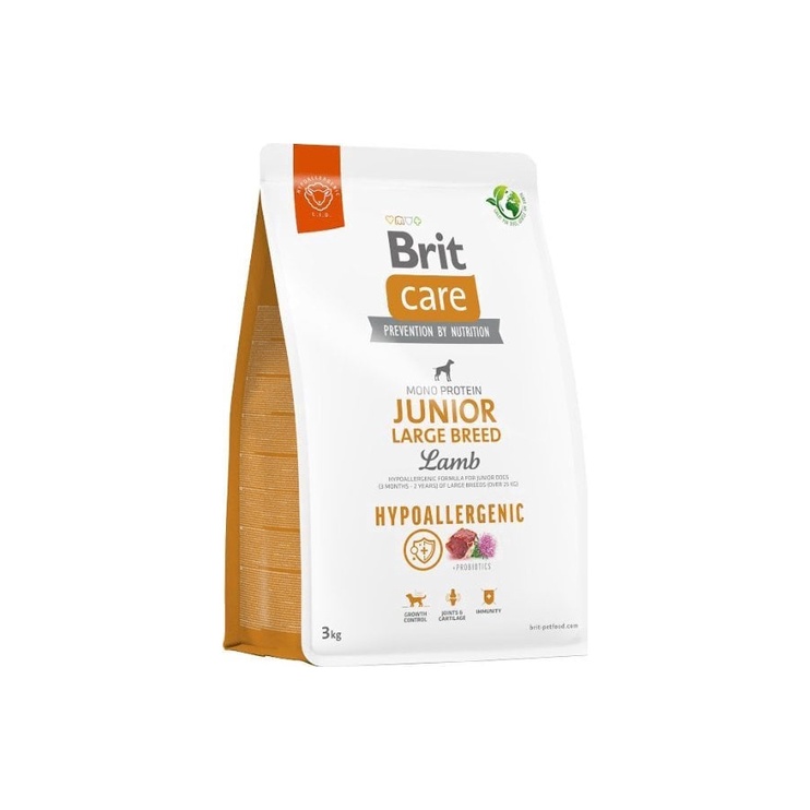 Sausā suņu barība Brit Care Large Breed, jēra gaļa, 3 kg