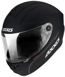 Мотоциклетный шлем Axxis Draken Solid V.2 A11, M, черный