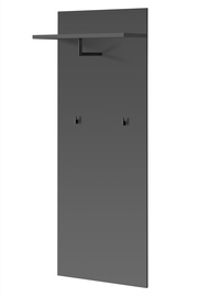 Настенная вешалка ASM Marco D, 157 см, антрацитовый