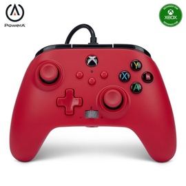 Игровой контроллер PowerA Enhanced XBGP0008-01 Wired Controller for Nintendo Switch, красный