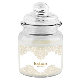 Svece aromātiskā Bolsius Golden Lace 1870, 32 h, 129 x 79 mm