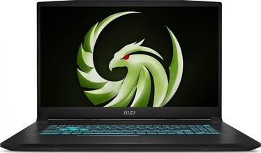 Ноутбук MSI Bravo 17 D7VFK, AMD Ryzen™ 5 7535HS, 16 GB, 512 GB, 17.3 ″, Nvidia GeForce RTX 4050, черный