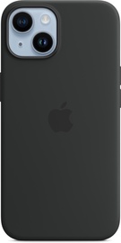 Vāciņš Apple Silicone Case with MagSafe, Apple iPhone 14, melna