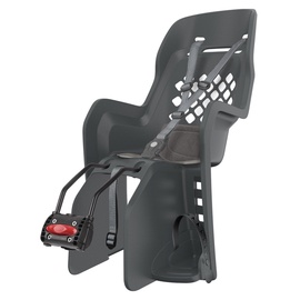 Детское кресло для велосипеда Polisport Joy FF 4837, серый, задняя