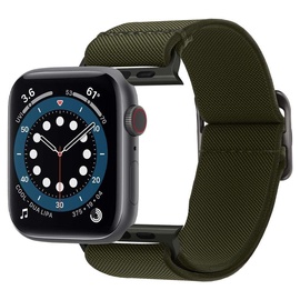 Siksna Spigen Lite Fit for Apple Watch 4/5/6/7/SE 38/40/41mm, haki