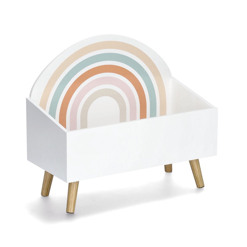 Mänguasjade kast Zeller Rainbow, mitmevärviline, 58 x 28 x 52 cm