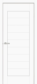 Полотно межкомнатной двери BIT, универсальная, белый, 200 x 70 x 4 см