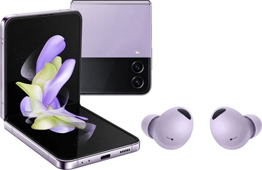 Mobilais telefons Samsung Galaxy Flip 4, violeta, 8GB/128GB + Samsung Galaxy Buds2 Pro