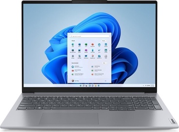 Portatīvais dators Lenovo ThinkBook 16 G6, Intel® Core™ i5-1335U, 16 GB, 512 GB, 16 ", Intel UHD Graphics, pelēka