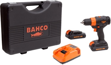 Аккумуляторная дрель-шуруповерт с батареей Bahco Cordless Drill, 18 В, 2 Ah