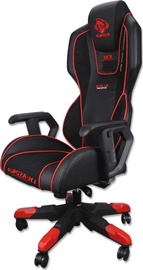 Игровое кресло E-Blue Aurora II, 50 x 52 x 45.2 см, черный/красный