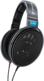 Проводные накладные наушники c креплением Sennheiser HD 600, черный