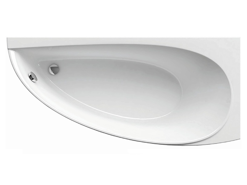 Vann, nurgaga Ravak Avocado, 160 cm x 75 cm x 46.5 cm, parempoolne