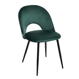 Valgomojo kėdė Homla Tercio, blizgi, žalia, 55 cm x 47 cm x 77 cm
