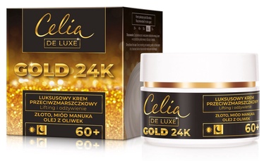 Sejas krēms sievietēm Celia Gold 24k, 50 ml, 60+