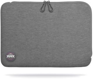 Klēpjdatoru soma Port Designs Torino II Sleeve, pelēka, 15.6"