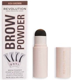Kosmeetikakomplekt Makeup Revolution London Stamp & Stencil Ash Brown, 0.65 g