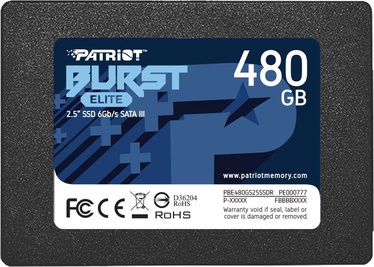 Жесткий диск (SSD) Patriot Burst Elite, 2.5", 480 GB