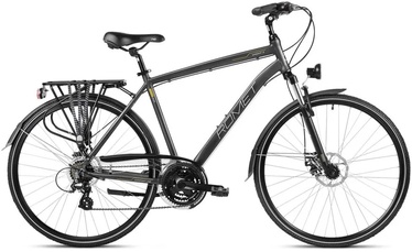 Velosipēds tūristu Romet Wagant 2, 28 ", 19" (46.99 cm) rāmis, zelta/grafīta