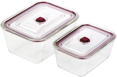 Toidukarp Jata Tempered Glass Containers HREC4205, 0.85 - 3 l