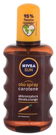 Sauļošanās eļļa Nivea Sun Carotene Oil, 200 ml