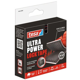 Kahepoolne kleeplint Tesa Ultra Power Lock, kahepoolne, 1 m x 2.5 cm