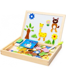 Arendav mäng Chalk Board Animal Puzzle, 23 cm