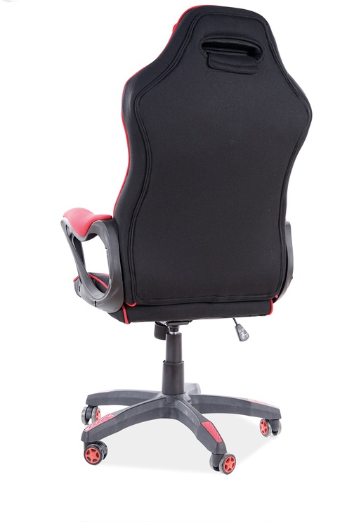 Biroja krēsls Zenvo, melna/sarkana