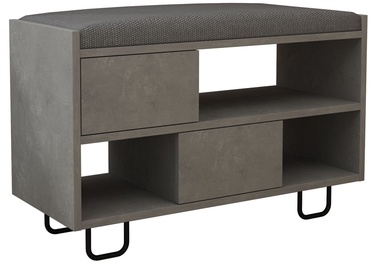Jalatsikapp Kalune Design Troy Retro, hall, 83.5 cm x 35.5 cm x 53.5 cm