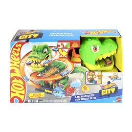 Autotrase Mattel Hot Wheels T-Rex Blaze Battle JBM73