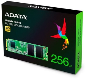 Жесткий диск (SSD) Adata Ultimate SU650, M.2, 256 GB