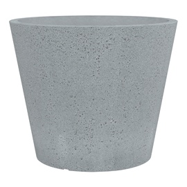 Lillepott Scheurich Stony Grey 238/49, plastik, Ø 47 cm, hall