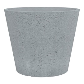 Puķu pods Scheurich Stony Grey 58828, plastmasa, Ø 47 cm, pelēka