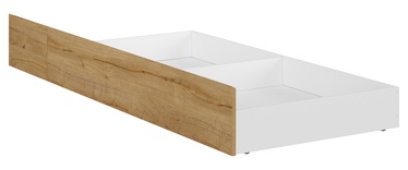 Ящик для белья Holten S493-SZU-DWF, белый/дубовый, 199 x 79.5 см