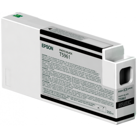 Tonera kasete Epson Singlepack Photo Black T596100 UltraChrome HDR, melna, 350 ml